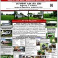 – ABSOLUTE REAL ESTATE & PERSONAL PROPERTY AUCTION –    SATURDAY, JULY 28th, 2018, Beginning 10:00 A.M. ABSOLUTE REAL ESTATE TO BE SOLD APPROXIMATELY 1:00 .P.M. LOCATION: #7 West Loop Rd., Winfield, MO […]